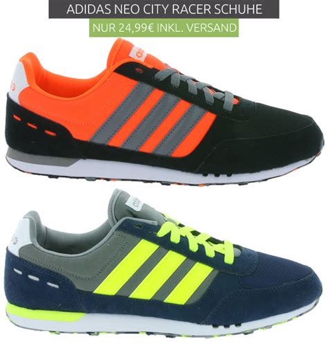 adidas Herren, Laufschuhe, neo City Racer, Mehrfarbig 